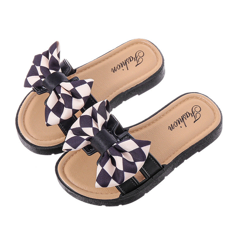 Baby Lane: Cute Girls' Sandals – Non-Slip Soft Bottom and Bow Detail