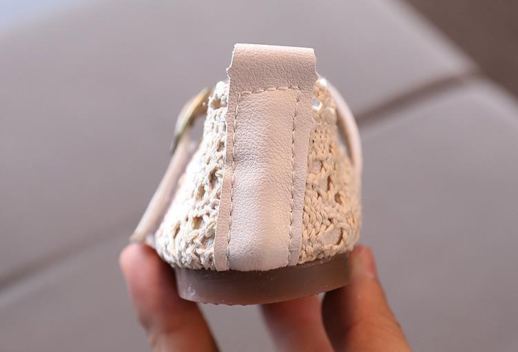 Baby Lane: Adorable Lace Woven Shoes for Girls – Soft Sole Flying Princess Sandals