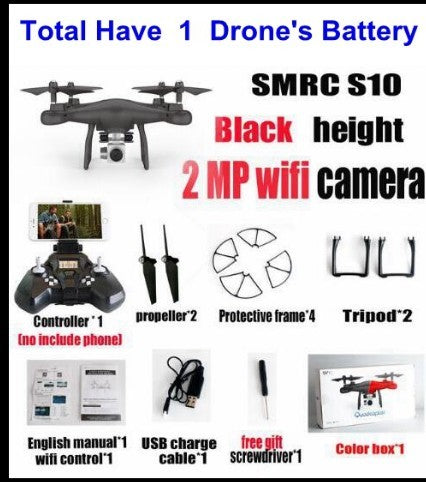 Baby Lane S10 FPV Quadcopter – WiFi 2MP Camera Racing Drone Kit