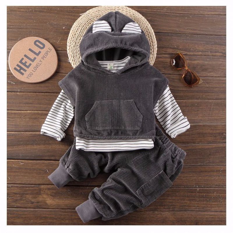 Babylane's Trendy Baby Boy Suit: Fashionable, Warm, and Handsome