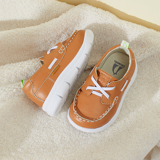 Baby Lane Boys' Leather Dress Shoes – Small Size, Big Style!
