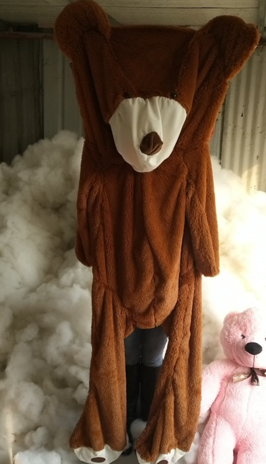 Babylane Huge 130cm Stuffed Teddy Bear Cover | Plush Soft Toy for Kids
