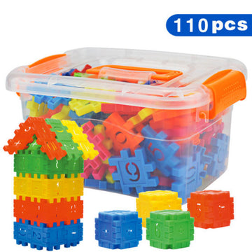Baby Lane 110 PCS DIY Lepin Building Blocks: Fun 3D Educational Toys for Kids