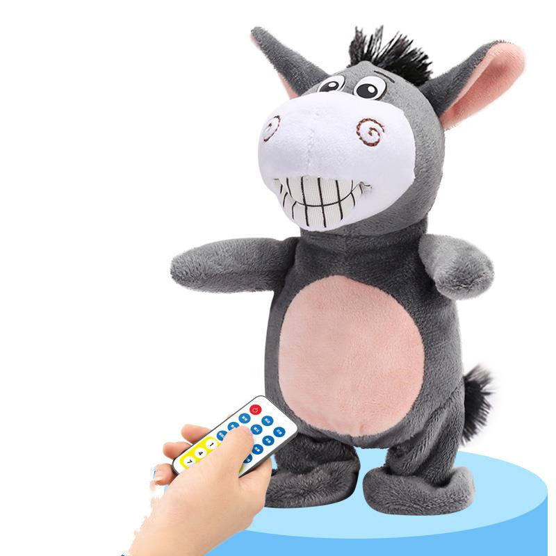 Baby Lane Talking Robot Donkey: Plush Toy that Walks, Sings, and Speaks!