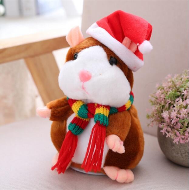 Babylane Interactive Talking Hamster | 16CM Christmas Plush Toy for Kids
