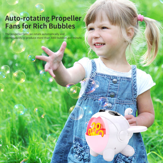 Babylane Outdoor Bubble Machine | Automatic Soap Bubble Blower for Kids