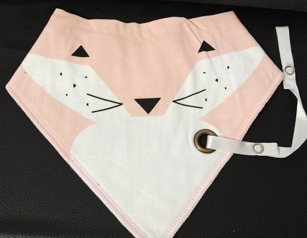 Babylane: Soft and Absorbent Bibs with Built-In Pacifier Clips