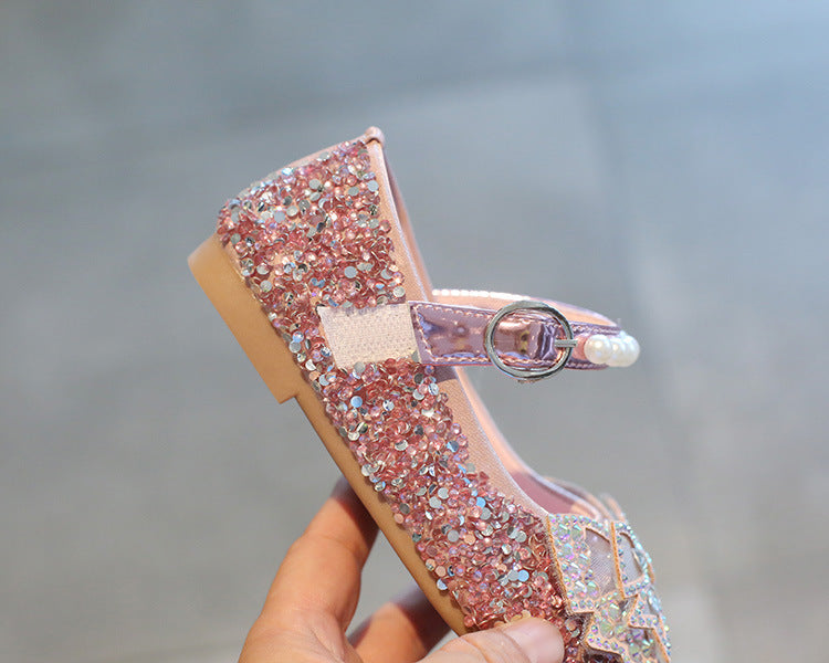 Baby Lane: Girls' Fashionable Princess Shoes – Charming Bowknot Design