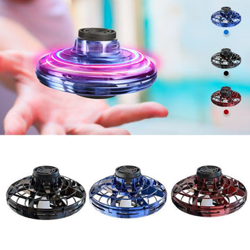 Baby Lane LED UFO Gyro Toy: Mini Finger Drone for Fun and Relaxation!