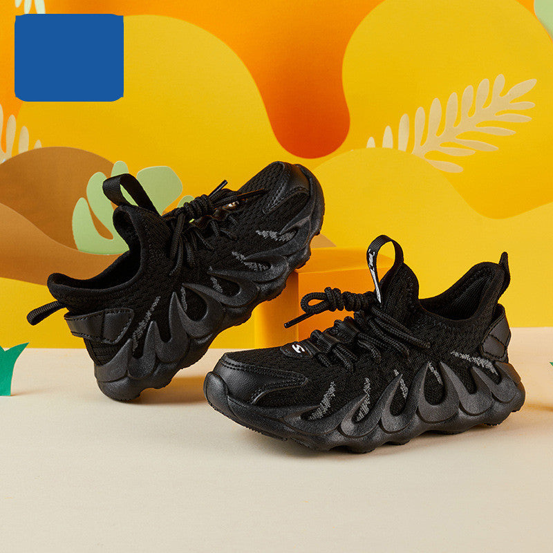 Baby Lane Big Kids Fly Woven Sports Shoes – Stylish Casual Footwear for Boys!