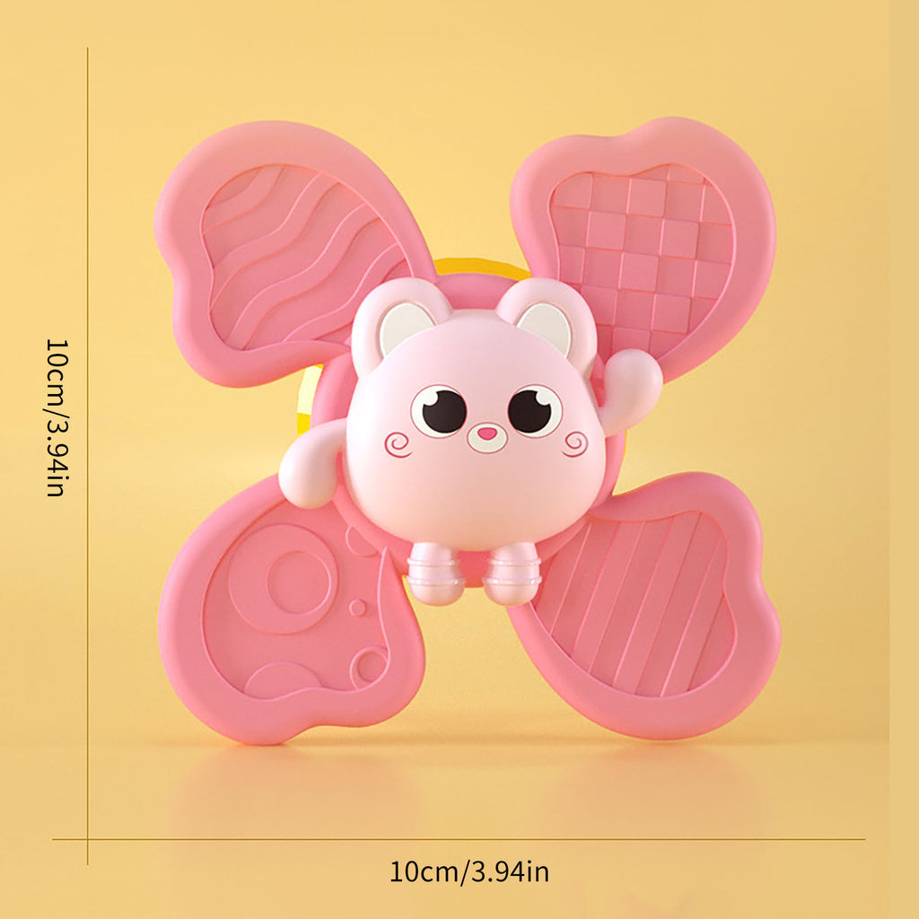 Babylane Fun Baby Bath Toy | Interactive Spinning Top with Suction Cups