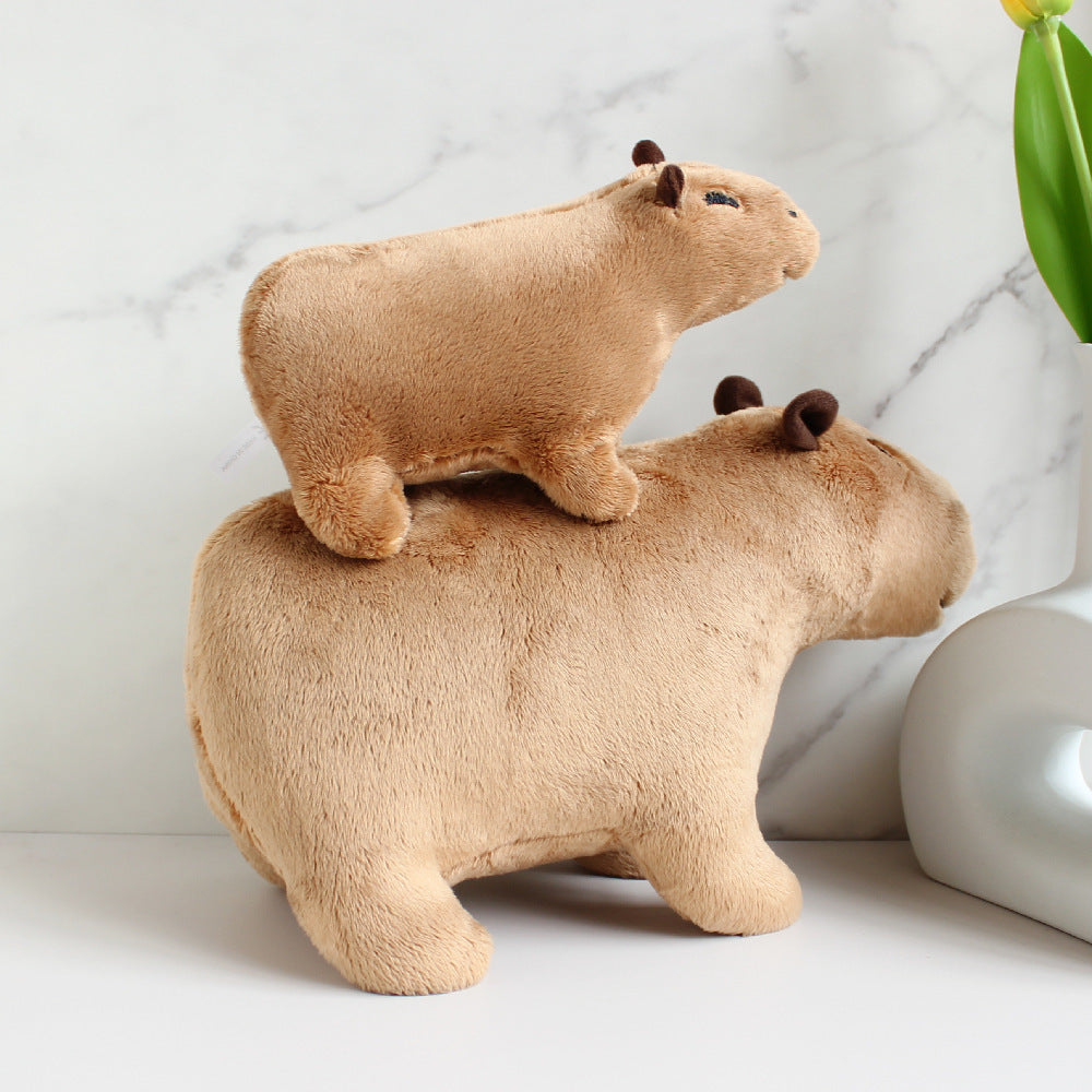 Babylane Capybara Plush Doll | Adorable Animal Plush Toy for Kids