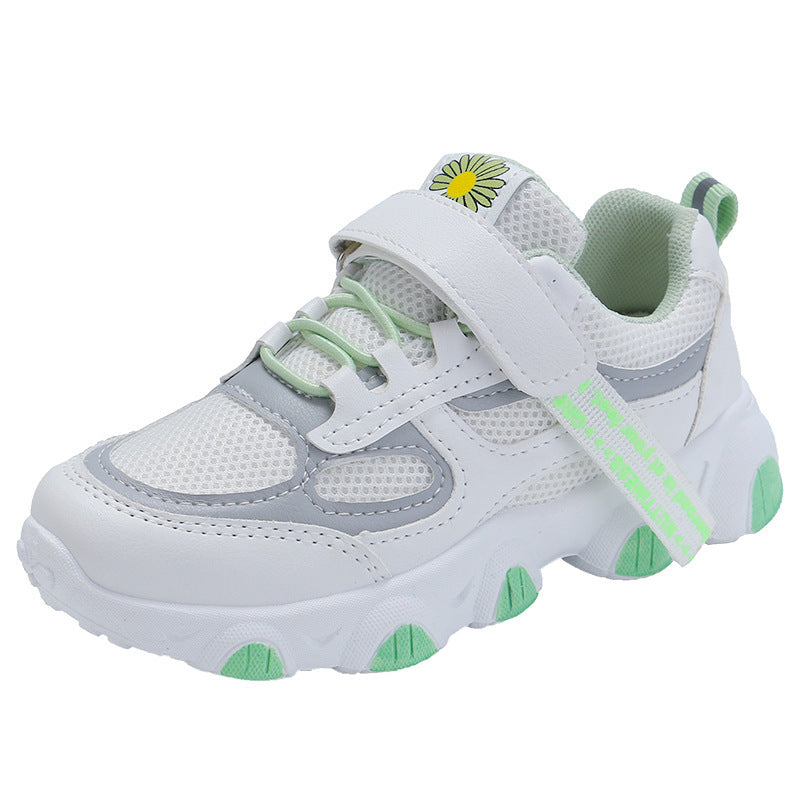 Baby Lane: Stylish Girls' Breathable Mesh Sneakers – Lightweight and Fun