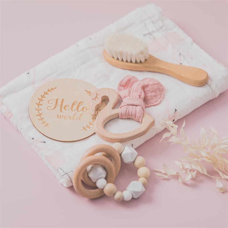 Babylane Baby Gift Box Set: Adorable Bath Towel and Toy Combo