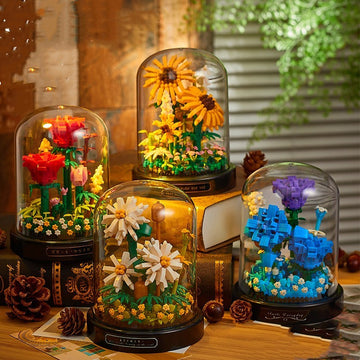 Baby Lane DIY Small Particle Rose Assembly: Fun Decoration Toy