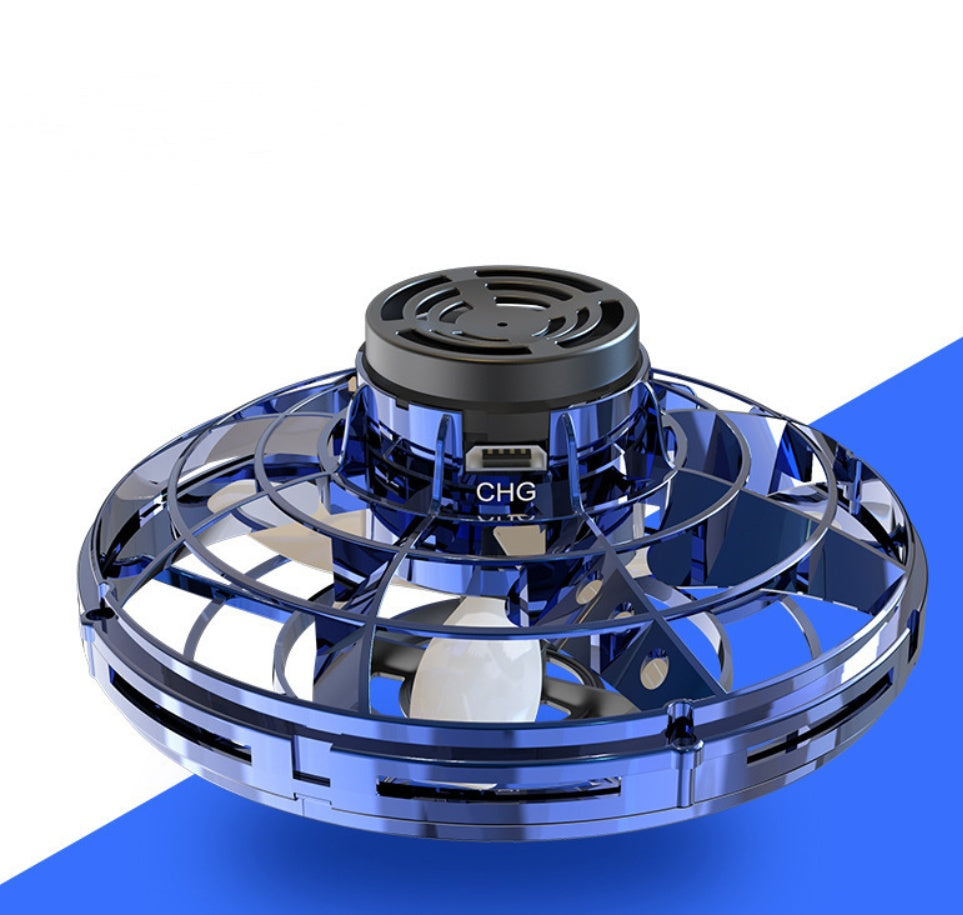 Baby Lane LED UFO Gyro Toy: Mini Finger Drone for Fun and Relaxation!