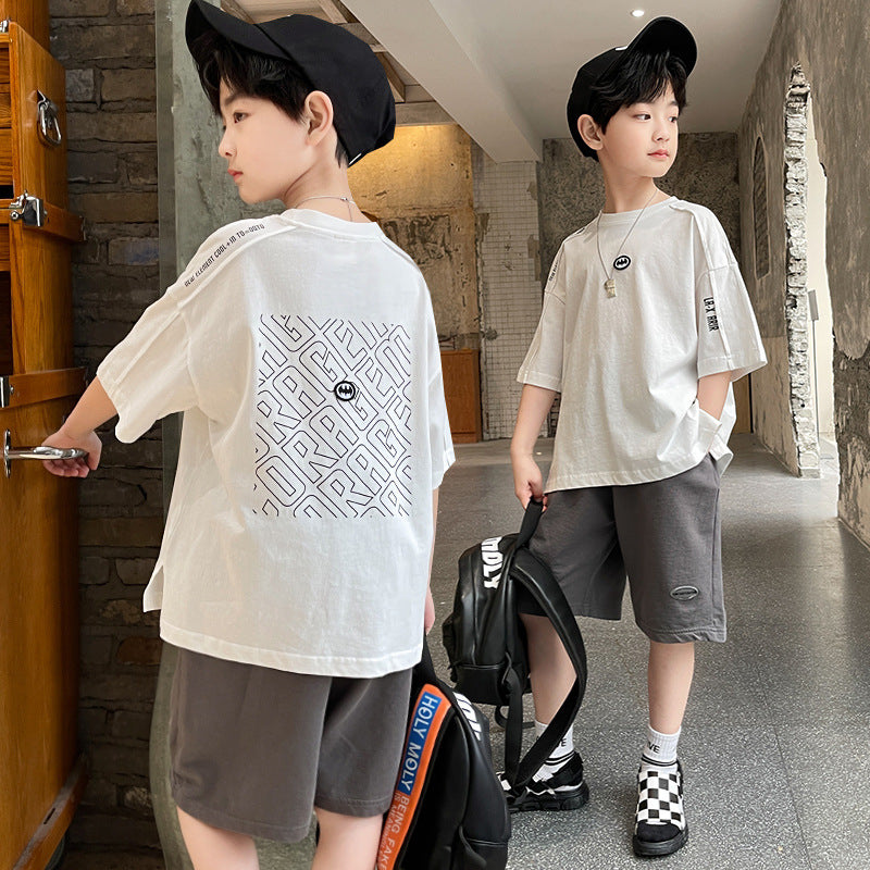 Babylane Kids' Fashion: Stylish Two-Piece Suit for Big Kids