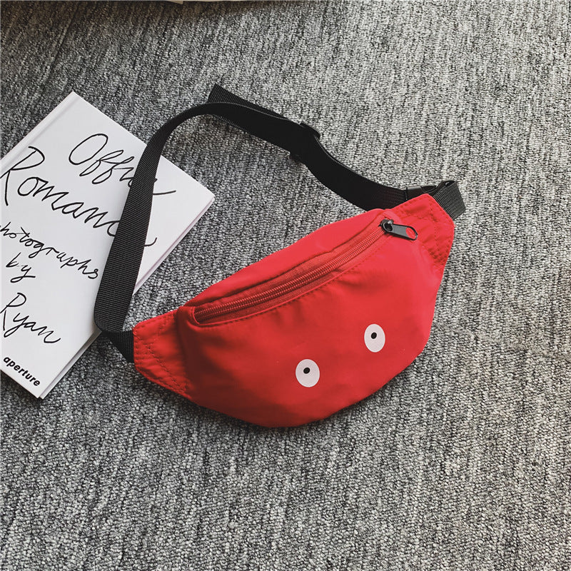 Baby Lane Children's Single-Shoulder Waist Bag – Fun Pattern Design!