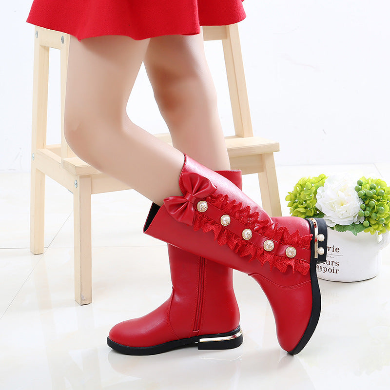 Baby Lane: Stylish New Fleece-Lined Girls' Boots for Chilly Weather