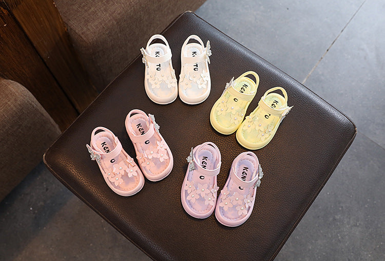 Baby Lane: Adorable Non-Slip Soft-Sole Princess Shoes for Little Kids