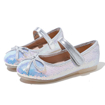 Baby Lane: Trendy Sequined Princess Shoes for Big Kids – Soft Sole for Happy Feet