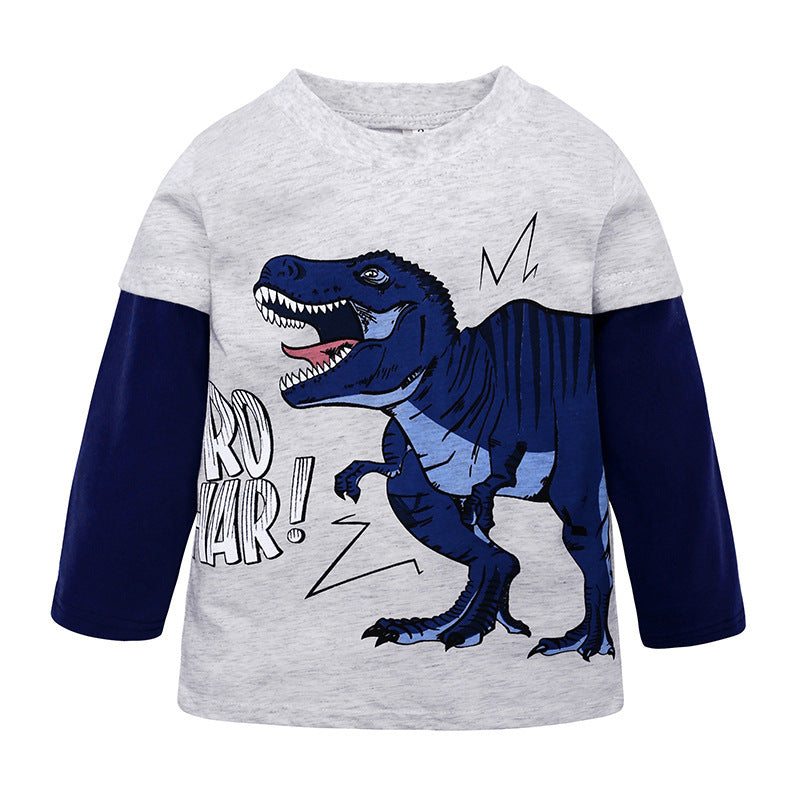 Babylane Baby Boy Cotton Long Sleeve T-Shirt: Stylish Comfort for Kids