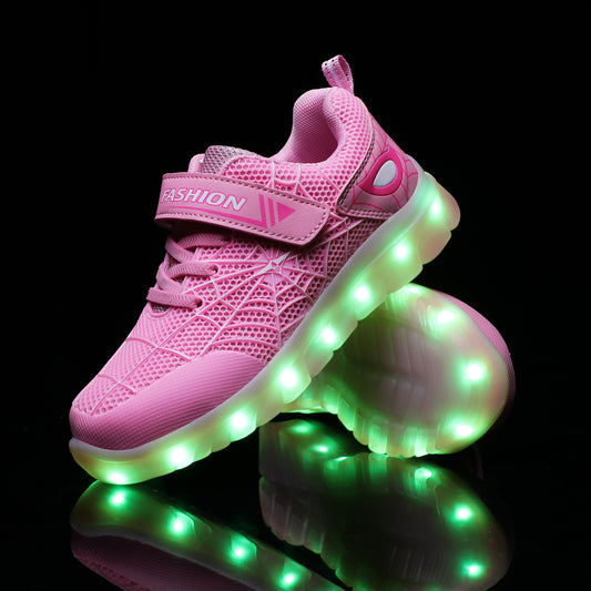 Babylane Glowing Shoes: USB Rechargeable Fun for Kids!