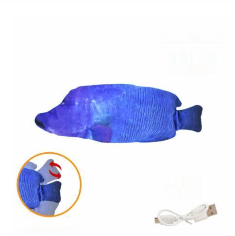 Baby Lane Simulation Fish Toy: Electric Jumping Fun for Cats!