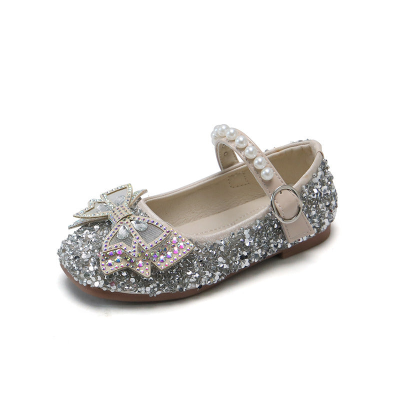 Baby Lane: Girls' Fashionable Princess Shoes – Charming Bowknot Design