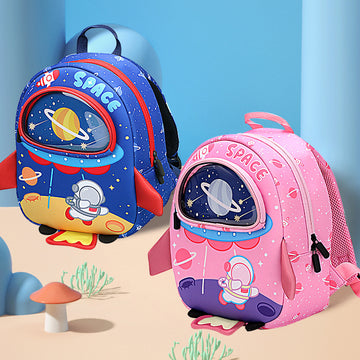 Baby Lane Breathable Trend Astronaut Kindergarten Anti-Lost Backpack!