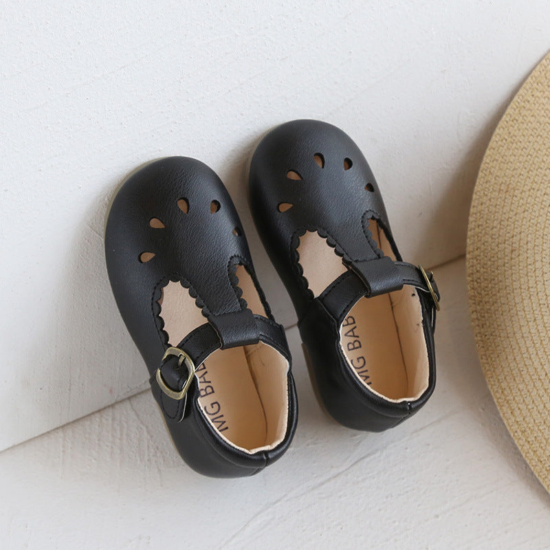 Baby Lane: Stylish Hollow Toddler Shoes for Girls – Lightweight and Breathable