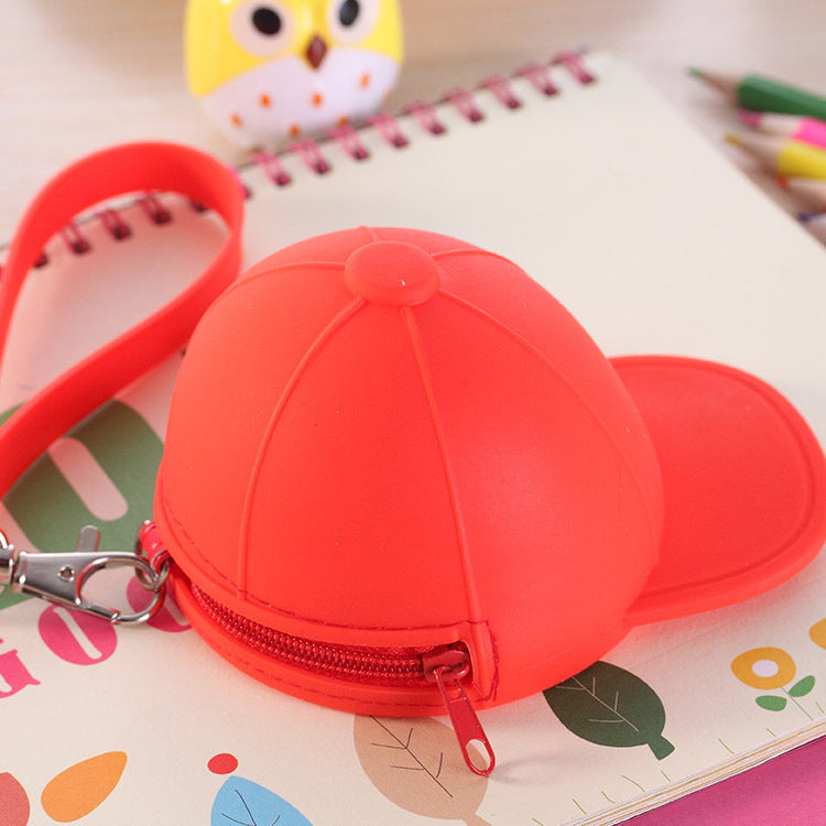 Baby Lane Cute Silicone Coin Purse – Candy Color Hat for Kids