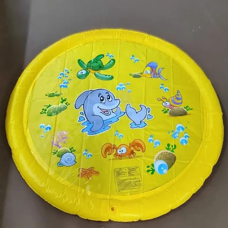 Baby Lane Outdoor Water Toys: Non-Slip Splash Pad for Kids & Pet Dogs!