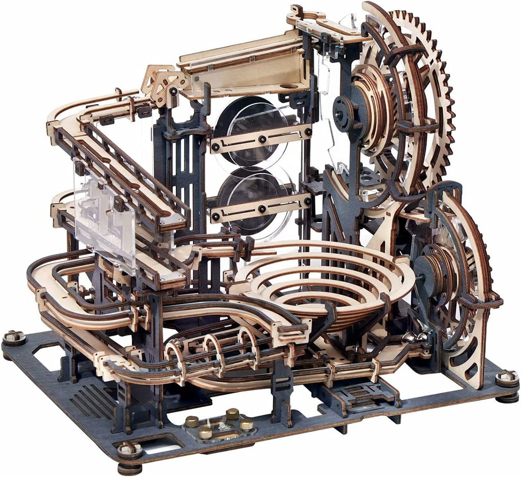 Baby Lane Robotime ROKR Marble Night City Model: Creative Wooden Puzzle for Kids