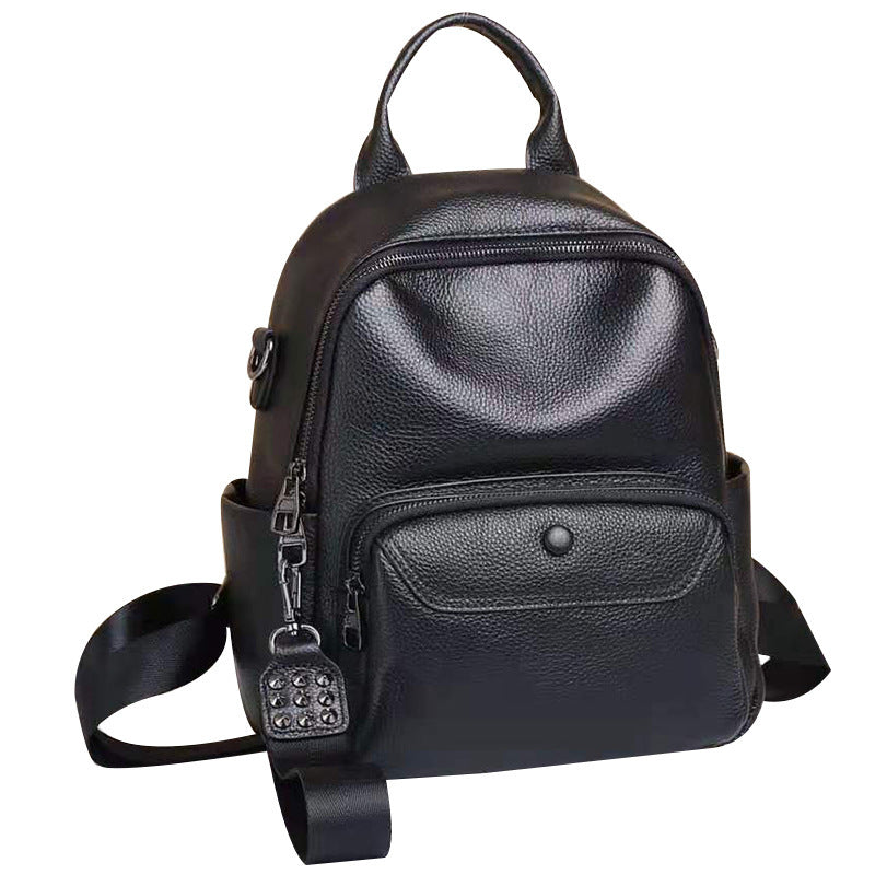 Babylane Chic Cowhide Fashion Backpack: Versatile and Stylish for Everyday Use!