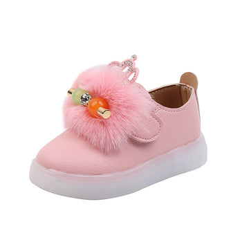 Baby Lane: Stylish Kids' Soft Sole Board Shoes – Fun Flashing Lights