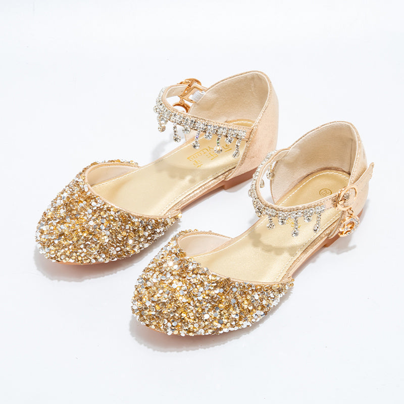 Baby Lane: Trendy High Heels for Kids – Little Girl Crystal Dress Shoes