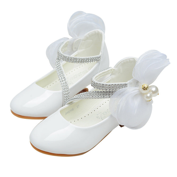 Baby Lane: Trendy Little High-Heeled Shoes for Big Kids – Princess Style