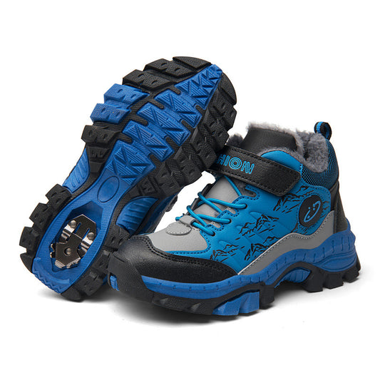 Babylane Kids' Large Cotton Shoes: Ideal Hiking Footwear for Boys