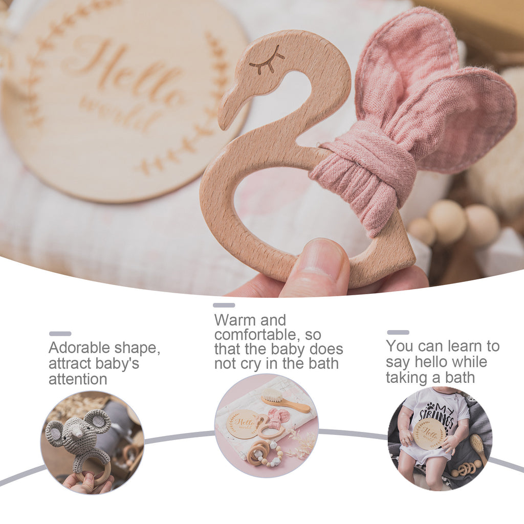 Babylane Baby Gift Box Set: Adorable Bath Towel and Toy Combo