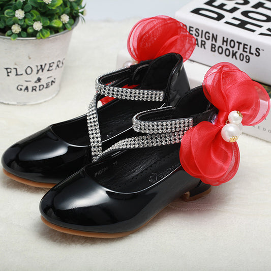 Baby Lane: Trendy Little High-Heeled Shoes for Big Kids – Princess Style