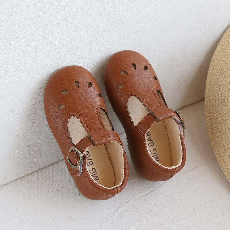 Baby Lane: Stylish Hollow Toddler Shoes for Girls – Lightweight and Breathable