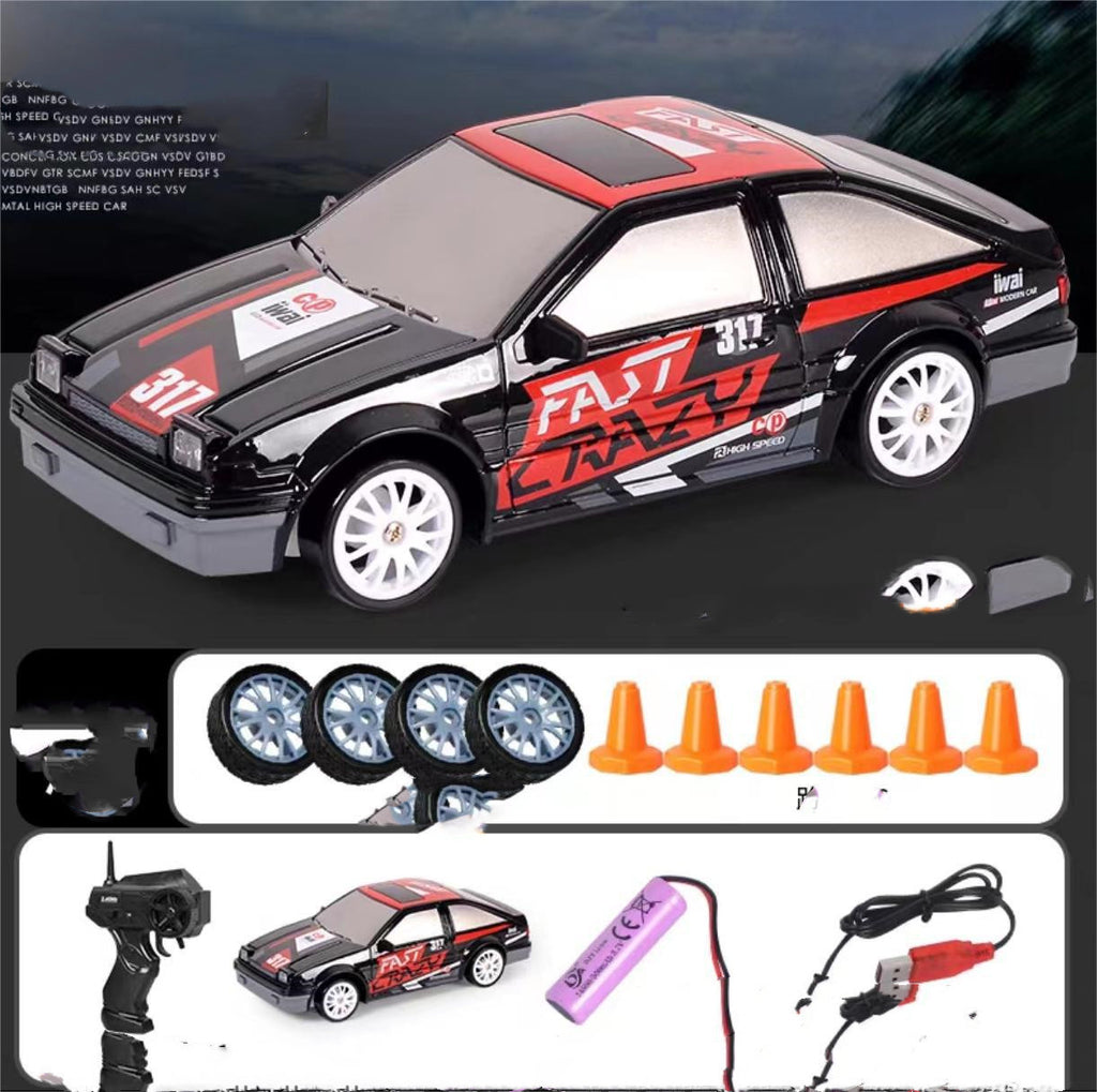 Babylane 2.4G RC Drift Car | GTR Model AE86 Remote Control Toy for Kids