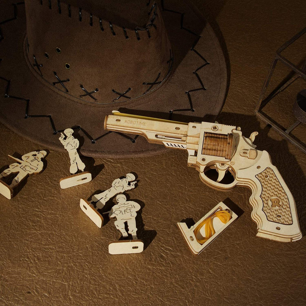 Baby Lane Robotime Building Kit: Gun Blocks Model Toy Gift for Kids